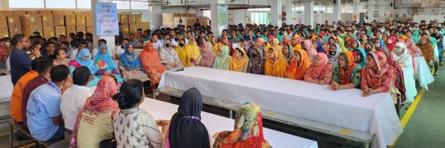 Discussion meeting between National Workers Center and Green Bangla Garment Workers Federation on the occasion of National Occupational Health and Safety Day 2026